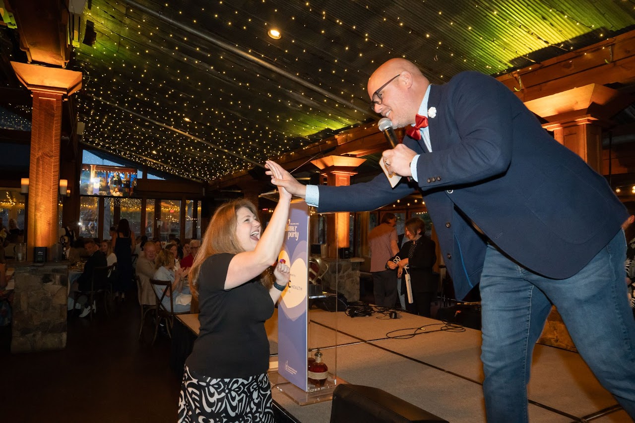 A high-energy moment on stage